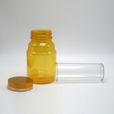 Couvercles anti-enfants Contenants en PET pour pilules pour pharmacie 250 ml