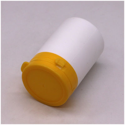 Bouteille en plastique rond en PE de 70 ml avec couvercle détachable