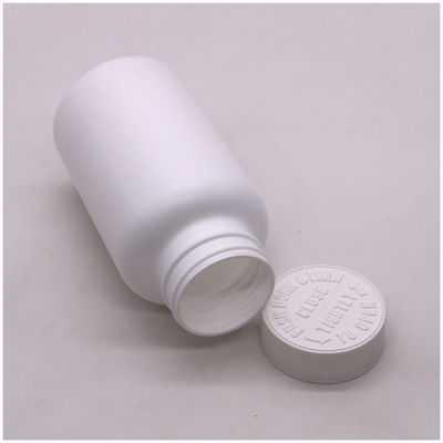 Bouteille en PE à bouchon pliable Bouteilles vides en plastique à large bouche pour récipients de capsules de 300 ml
