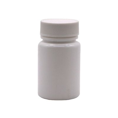 Bouteille en plastique HDPE de forme ronde en PE de 50 ml pour le stockage de comprimés solides