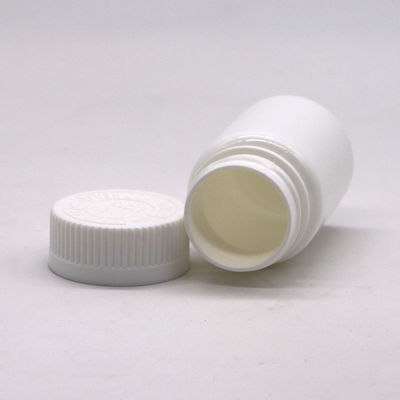 Bouteille en plastique HDPE de forme ronde en PE de 50 ml pour le stockage de comprimés solides