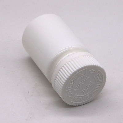 Bouteille en plastique HDPE de forme ronde en PE de 50 ml pour le stockage de comprimés solides
