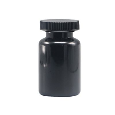 Bouteille en plastique de forme ronde en PET de 90 ml pour médicaments