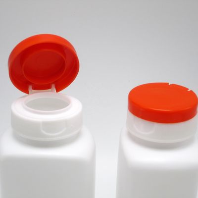 Écrans d'impression 190 ml HDPE Bouteille en plastique de forme carrée pour supplément médical