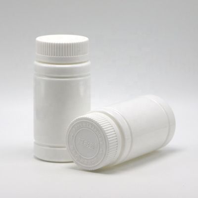 Logo personnalisé Bouteille en plastique vide en forme de bambou avec bouchon à vis pour pilule Capsule Comprimé Supplément médical 5OZ 150ml
