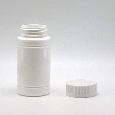 Logo personnalisé Bouteille en plastique vide en forme de bambou avec bouchon à vis pour pilule Capsule Comprimé Supplément médical 5OZ 150ml