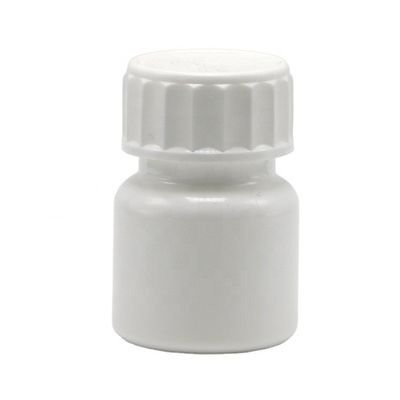 Bouteille en plastique PE ronde de 30 ml pour médicaments Comprimé solide Capsule Solution de stockage