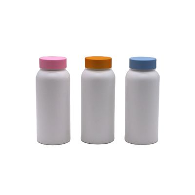 Bouteille en plastique PET stérile congelée de 250 g pour le stockage écologique des suppléments