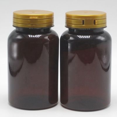Bouteille en plastique PET de forme ronde de 220 ml avec capuchon détachable Service d'impression d'étiquettes sur mesure