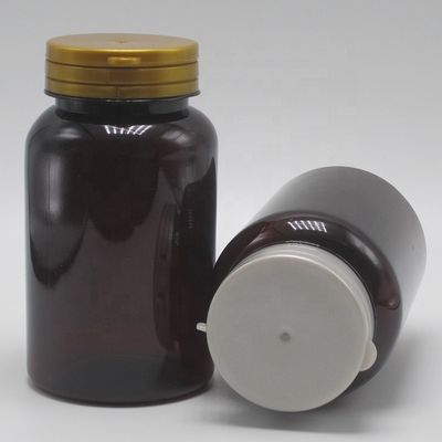 Bouteille en plastique PET de forme ronde de 220 ml avec capuchon détachable Service d'impression d'étiquettes sur mesure