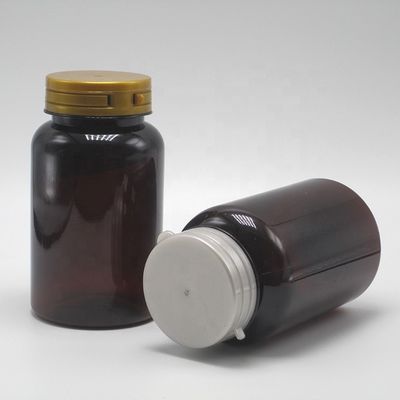 Bouteille en plastique PET de forme ronde de 220 ml avec capuchon détachable Service d'impression d'étiquettes sur mesure