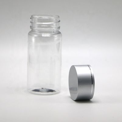 Récipient en tubes droits en PET industriel pharmaceutique de 90 ml pour comprimés et gélules