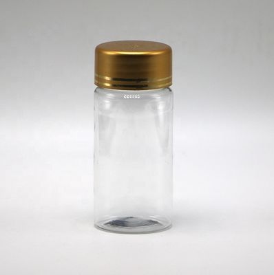 Récipient en tubes droits en PET industriel pharmaceutique de 90 ml pour comprimés et gélules