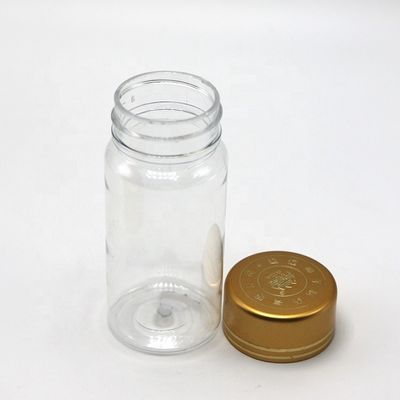 Récipient en tubes droits en PET industriel pharmaceutique de 90 ml pour comprimés et gélules
