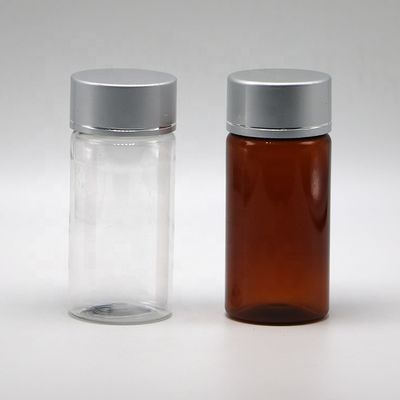 Récipient en tubes droits en PET industriel pharmaceutique de 90 ml pour comprimés et gélules