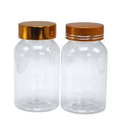 120 ml bouteille en PET à bouchon en plastique pour bouteille de supplément de pilule personnalisée