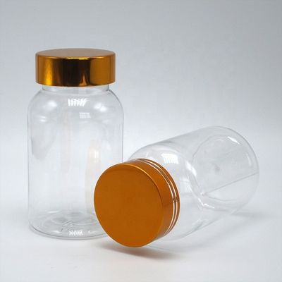 120 ml bouteille en PET à bouchon en plastique pour bouteille de supplément de pilule personnalisée