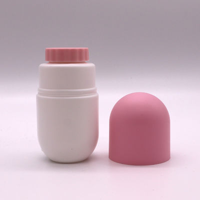 Bouteille de médicaments en forme de capsule en PE de 120 ml pour complément alimentaire