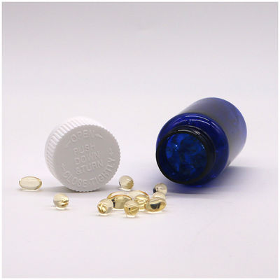 Bouteille en plastique PET de forme ronde de 75 ml avec bouchon à vis et service d'impression d'étiquettes personnalisées