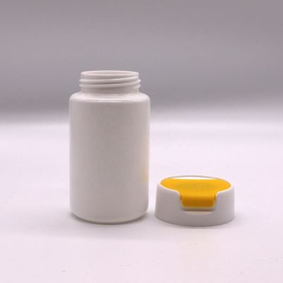 Matériau PE 120 ml Bouteille en plastique HDPE ronde pour le stockage de comprimés et de capsules solides