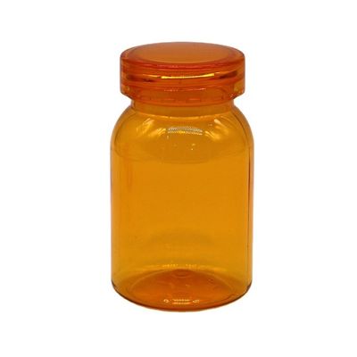 Bouteille de pilules en plastique PET de 90 ml pour pilule poudre capsule capsule à vis et service OEM