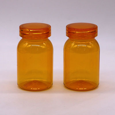 Bouteille de pilules en plastique PET de 90 ml pour pilule poudre capsule capsule à vis et service OEM