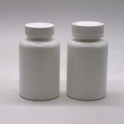 Logo personnalisé Bouteille en plastique PE de forme ronde de 175 ml pour le stockage de capsules de comprimés solides