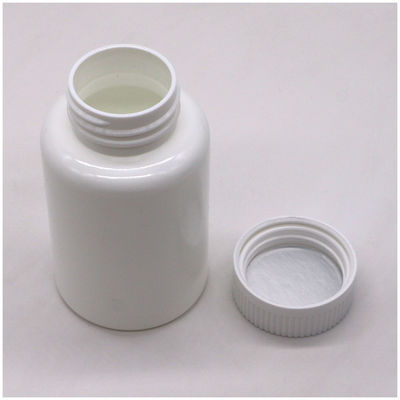 Logo personnalisé Bouteille en plastique PE de forme ronde de 175 ml pour le stockage de capsules de comprimés solides