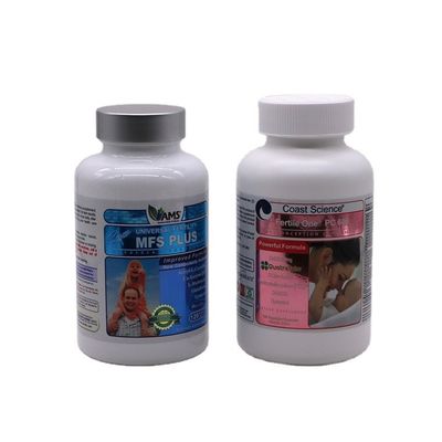 400 ml de PET de qualité médicamenteuse de stockage de médicaments pharmaceutiques contenant un flacon en plastique