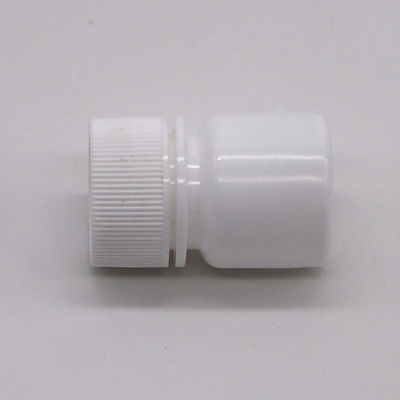 Médicament Comprimé solide Capsule de stockage Bouteille en plastique PE 5 ml Forme ronde avec bouchon à vis