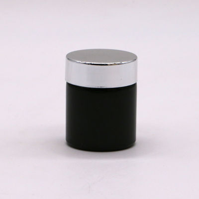 Pilule PET rechargeable 40 ml/1.3 oz Capsule Bouteille d' huile de poisson avec bouchon à vis en argent d' aluminium