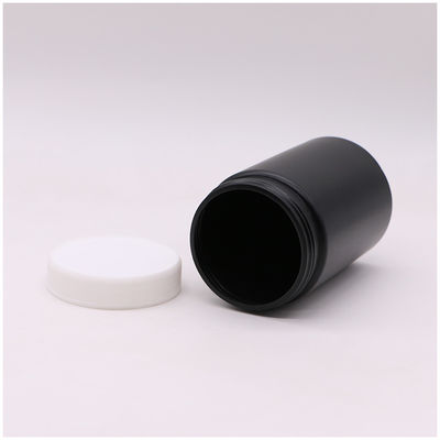 Médecine industrielle 250 ml HDPE pot de nourriture en plastique personnalisé avec bouchon à vis et revêtement à induction thermique