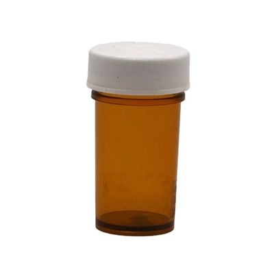 15 ml de contenant en plastique PET pour comprimés de médecine pour la fiabilité chimique de la poudre solide