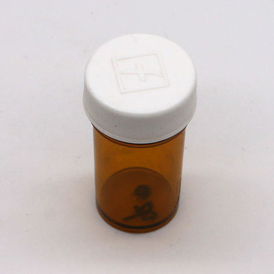 15 ml de contenant en plastique PET pour comprimés de médecine pour la fiabilité chimique de la poudre solide