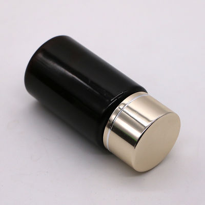 Container pour comprimés de médecine plastique en PET 50ML avec revêtement en or et argent