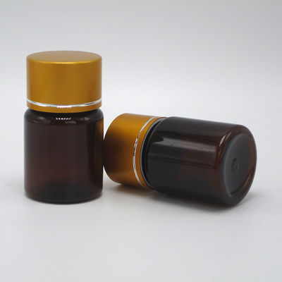 Bouteille en PET de 25 ml pour emballage de capsules et de pilules