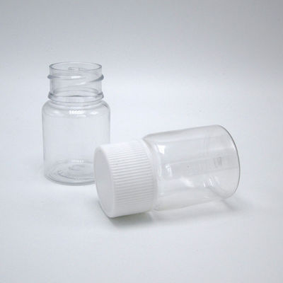 Bouteille en PET de 25 ml pour emballage de capsules et de pilules