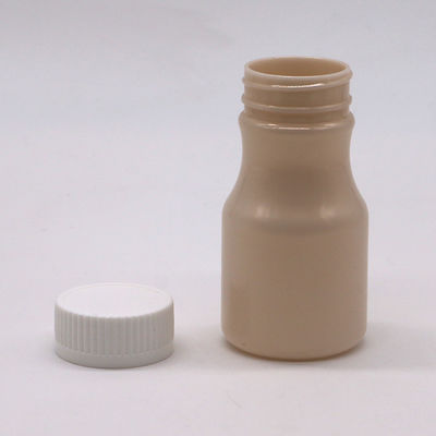 Bouteille en plastique PET de 60 ml avec finition mate et couleur personnalisée