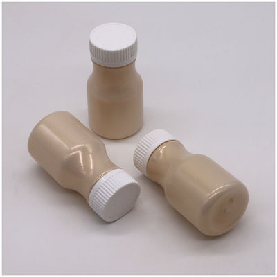 Bouteille en plastique PET de 60 ml avec finition mate et couleur personnalisée
