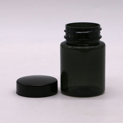 70 ml PET bouteille transparente contenant des médicaments en plastique avec un capuchon à vis
