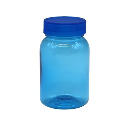 100 ml de PET ronde de couleur personnalisée de qualité pharmaceutique