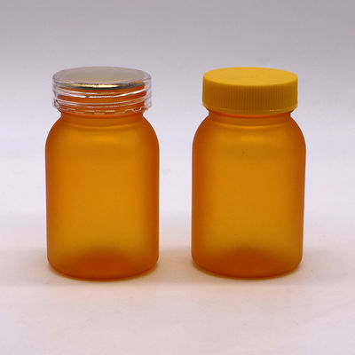 100 ml de PET ronde de couleur personnalisée de qualité pharmaceutique