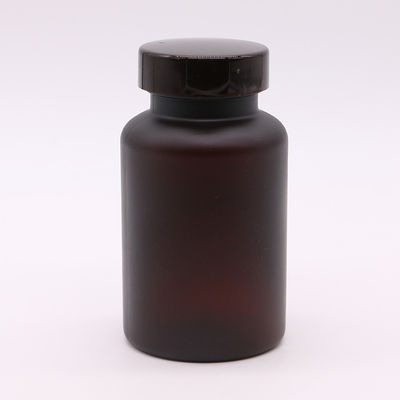 Bouteilles de supplément translucides 120 ml 4 oz Bouteilles de capsules en PET avec bouchon de sécurité