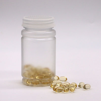 Collier PET 120 ml Bouteille en plastique en forme de bambou Bouchon à vis pour pilule Capsule Supplément de médicament pour comprimés