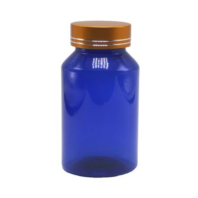 Comprimés/capsules/poudre/pilules Bouteille en PET en couleur personnalisée avec matériau 150 ml/5 oz