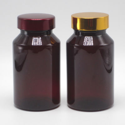 Comprimés/capsules/poudre/pilules Bouteille en PET en couleur personnalisée avec matériau 150 ml/5 oz