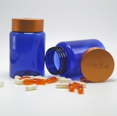 150 ml Flat de médicament PET pour complément nutritionnel Pilule Capsule Tablette Autres médicaments
