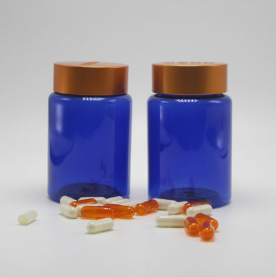 150 ml Flat de médicament PET pour complément nutritionnel Pilule Capsule Tablette Autres médicaments