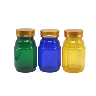 200 ml de pots en plastique PET transparents de couleur personnalisée pour les contenants de stockage alimentaire