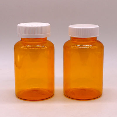 300 ml PET de qualité médicamenteuse bouteille en plastique médical vide pour supplément de capsules de pilule